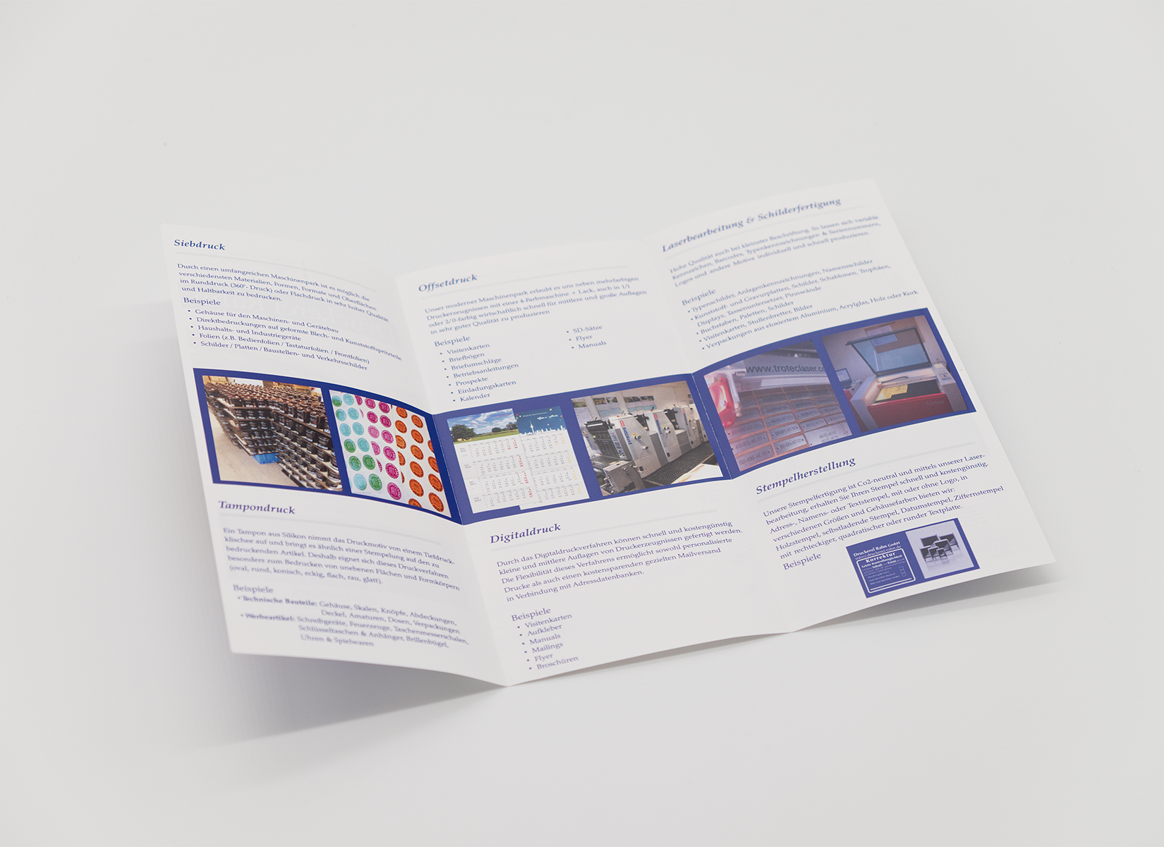 Digitaldruck – Beispiel 2