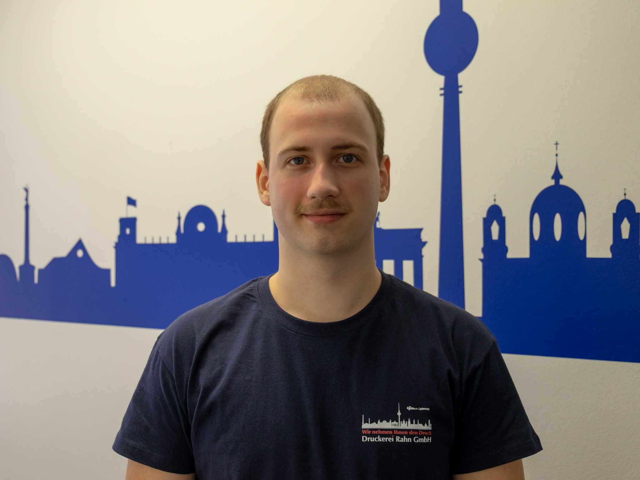 Lorenz Busch – Marketing & Kommunikation bei der Rahn Druck- und Werbetechnik